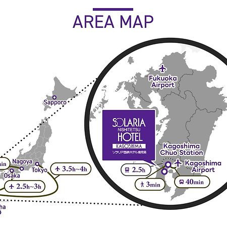 Solaria Nishitetsu Hotel Kagoshima Extérieur photo